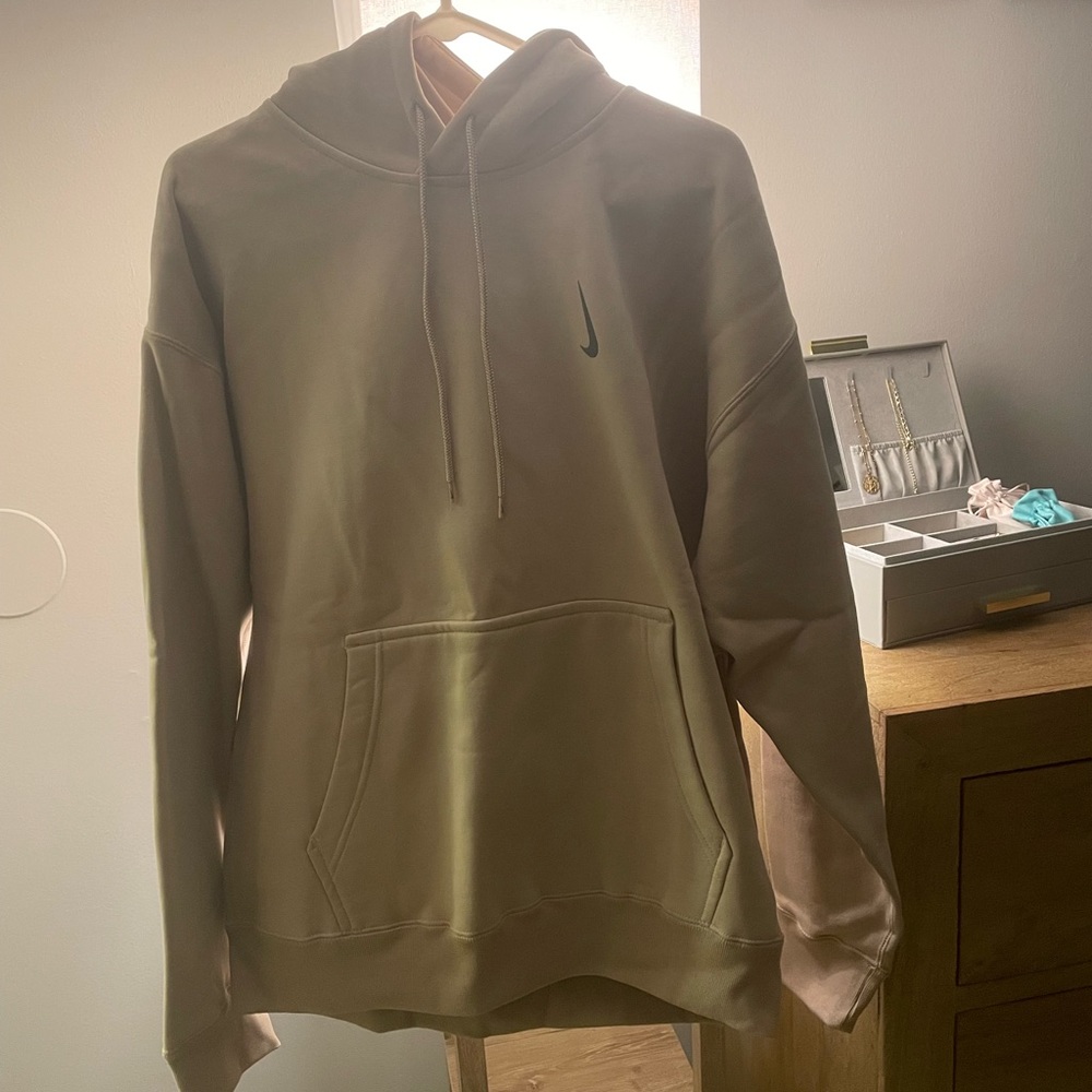 Nike Billie Eilish tan hoodie